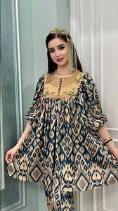 Beautiful Uzbek Bride Style 🔥👗🔥✨ #dress #braidal #fashion #bride #love #style