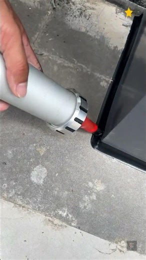 👉 Smooth DIY Silicone Caulking Like a Pro 🔥 #diy #smooth #fyp