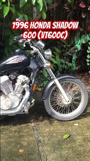 1996 Honda Shadow 600 #thecluelessbiker #motorcyclelife #hondashadow #hondasteed #chopperstyle