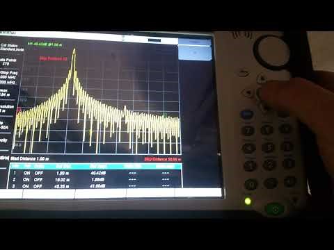 Distance to fault measurement using Anritsu tool