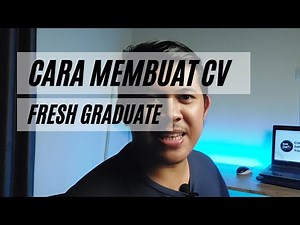 CARA MEMBUAT CV UNTUK FRESH GRADUATE TANPA PENGALAMAN KERJA (GRATIS TEMPLATE CV DI DESKRIPSI)