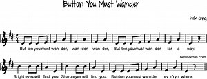 Button You Must Wander Beth's Notes Songs & Resources