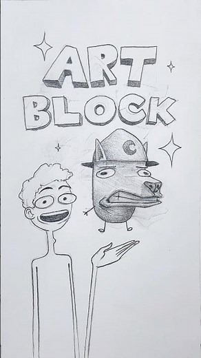 How To Destroy ARTBLOCK! #art #drawing #foryou