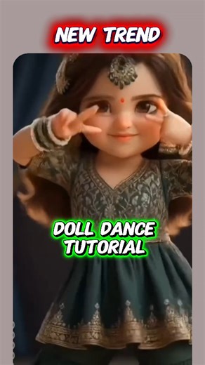 Rachana Nagal on Instagram: "Doll trend. Make your own doll dancing video. Comment " doll" to get the complete tutorial. #ai #aitools #dolls #trending #prompts"