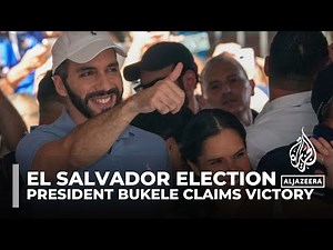 El Salvador’s Bukele claims election win before official results announced