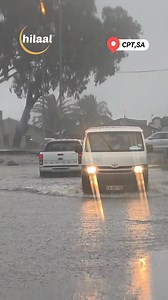 46K views · 309 reactions |  Cape Town, South Africa Heavy rainfall has caused significant flooding across parts of Cape Town today, leading to hazardous driving conditions and waterlogged roads. Motorists are advised to avoid affected areas and exercise extreme caution. Emergency services are monitoring the situation closely. Stay tuned for updates. #CapeTownFloods #SevereWeather #CapeTownRain #FloodWarning #HilaalNews | Hilaal.tv | Facebook