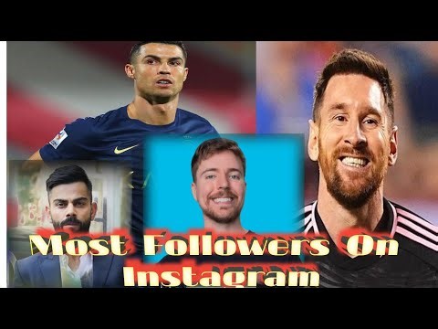 Top 30 || Most Followers On Instagram|| To 2026