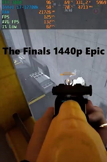 RTX 3080 + i7-12700K in 2025 | 1440p The Finals Epic Settings