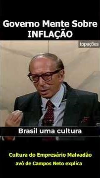 The Government Lied to You About Inflation - Campos Neto Explains the Culture of the Evil Busines...