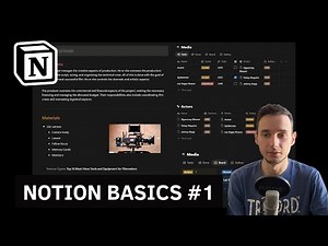 Notion Basics #1 : How to learn Notion for Beginners (page, database, relation, rollup)