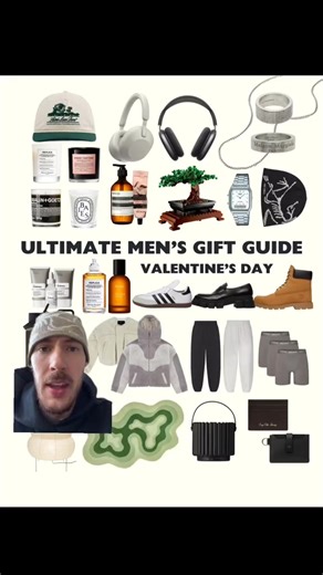 ultimate men’s gift guide valentine’s day edition - some thoughtful gifts your mans will love #giftguide #giftideas #bfgiftideas #greenscreen #giftsforhim #mensgifts #valentinesday #bf | drewfromladue | Facebook