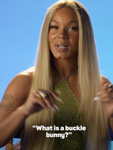 #tanneradell is here to set the record straight on the definition of a #bucklebunny 🐰 Watch her full interview right now over on MTV's YouTube!