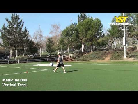 Medicine Ball Vertical Toss