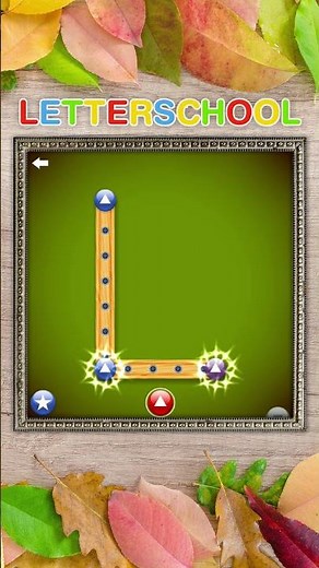 Learn to write Uppercase Letter L of the English Alphabet | Letter School ABC Games