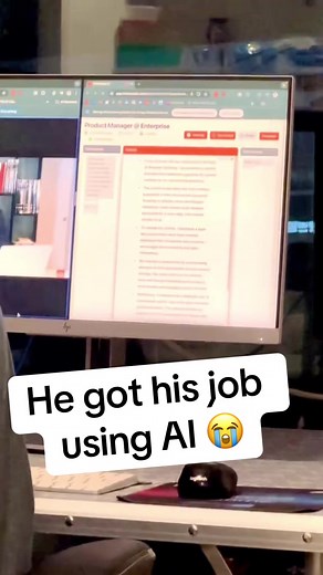 My roommate used AI during all his interviews and they had no idea lol #jobinterviewtips #aiinterview #interviewsecrets #techmagic #interviewhacks #finalroundai #interview #jobinterview #interviewtips #careeradvice #aitools #ai