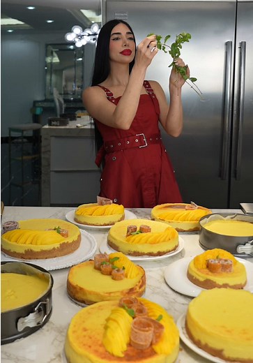 Cheesecake de mango casero fácil y rápido