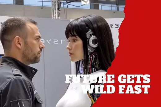 Humanoid AI robot kissed by man in viral video so real it?ll blow your mind as the future gets wild
