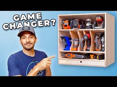 A Better Tool Storage Cabinet | Shop Organization