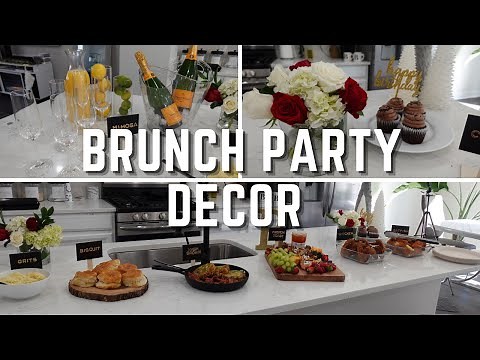 DIY Birthday Brunch Ideas At Home | Homegoods Haul and Brunch Decorating Ideas