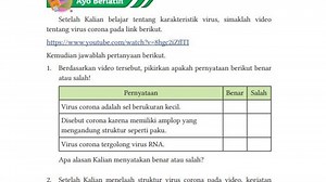 Kunci Jawaban IPA Kelas 10 Halaman 36 Kurikulum Merdeka: Struktur Virus - Tribunnews.com