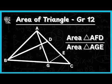 3) Area of Triangles Euclidean Geometry | Grade 12