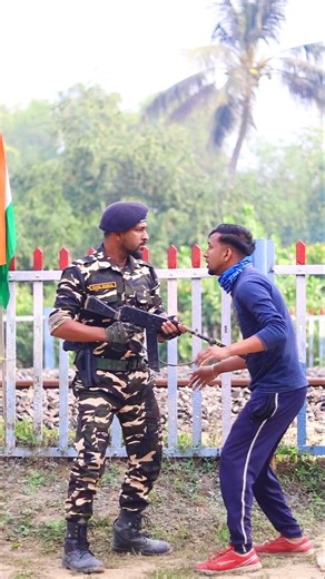 🇮🇳 আর্মির সাথে ছলনা 🇮🇳salute Indian army #army