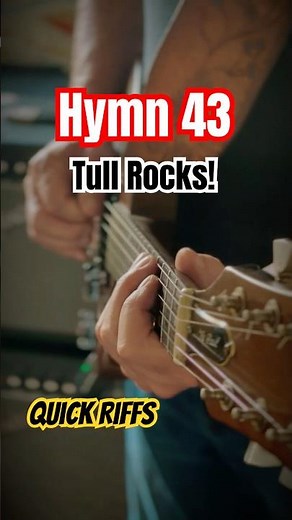 Jethro Tull – Hymn 43 🎸 Classic Rock Riff #shorts #guitarshorts #quickriffs #musicshorts