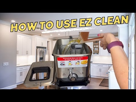 How to Use the EZ Clean Function on the T-fal 3.5L Deep Fryer