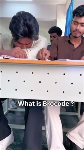 🗣️ what is brocode……#funny #comedy #classroomenvironment #bscnursing #trending