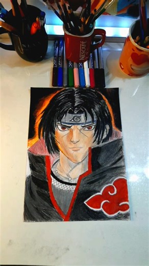 Itachi UchihaDrawing #itachi #itachiuchiha #itachidrawing #anime #drawing #naruto