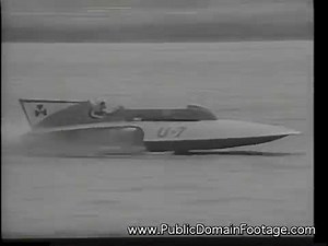 Presidents cup Hydroplane speed boat race accidents 3 dead newsreel archival footage