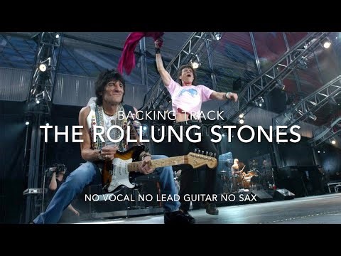 Backing track the rolling stones brown sugar