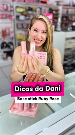 Dani Acessórios on Instagram: "Dicas da Dani de hoje, base em stick da Ruby Rose! ✨ ⏰Loja aberta das 9h às 18:30⏰ 📍Av. Dorival Cândido Luz de Oliveira, 5270 Parada 67 - Gravataí Pede pela TELE ENTREGA 🛵 📲 WhatsApp (51) 999.000.907"