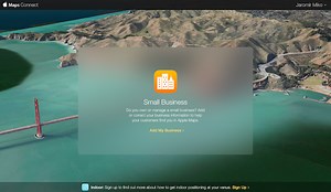 Apple spustil novú službu Maps Connect