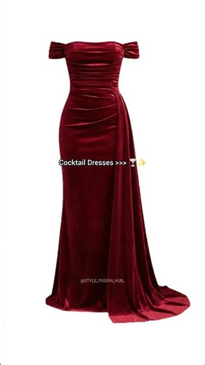 Cocktail Dresses🍸✨ | Glam Party Outfits 2025#CocktailDresses#PartyWearDresses