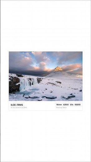 Kirkjufell at Sunset / SONY A7RV / #sonya7rv #sel1635gm2