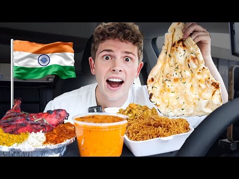 SPICY INDIAN FOOD MUKBANG! • Full Eating Video