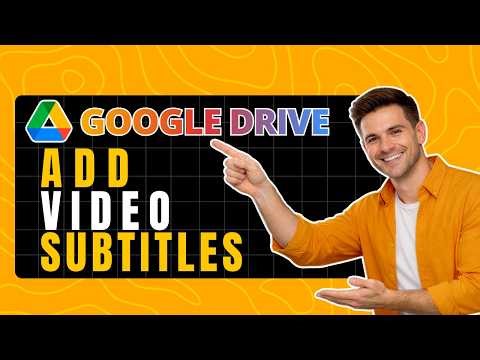 How to Add Subtitles to a Video in Google Drive (Existing Captions)