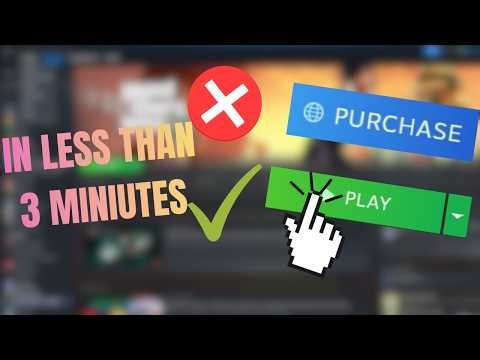 Fix Steam Library Purchase Button (Steam Tools & Project Lighting Library Fix) 🔧