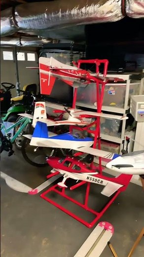 DIY RC Plane Storage Rack!
