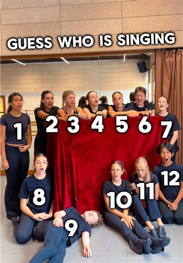 Who could it be?? #musicaltheatre #singing | sing