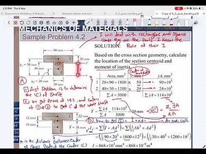 Pending Moment 2_Composite Beams & Reinforced Concrete in Pure Bending.