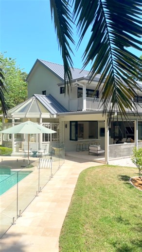 29K views · 102 reactions | It's glow-up time ✨ #beforeandafter Roof, Gutters & Fascia | Lysaght Pool Pavers & Waterline Tiles | Artisan Exterior #ErinsUrbanFarmhouse #house16 #renovation #homeremodel #home #urbanfarmhouse #backyard #poolrenovation #ad | Three Birds Renovations | Facebook