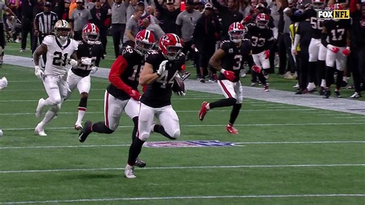 Can't-Miss Play: Pick-six TD! Troy Andersen turns Carr's pass into ATL's score