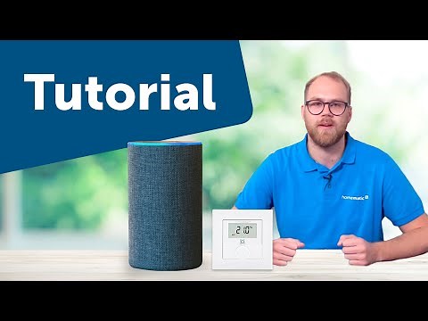 Tutorial: Setting up voice control and querying temperature values ​​with Alexa | Homematic IP