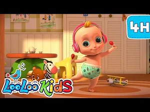 Looby Loo 🎈 | HUGE Compilation of Pre-K Songs | Early Childhood Education | LooLoo Kids