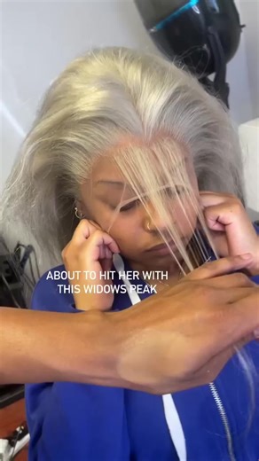 Widows Peak Wig Plucking Tutorial