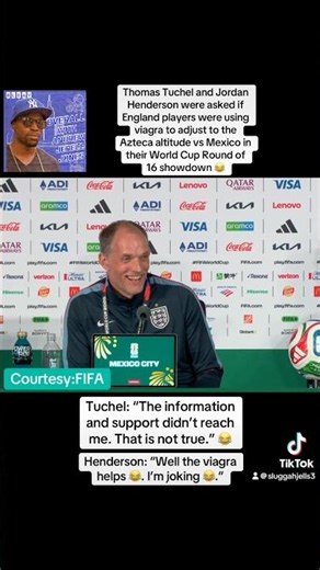 Thomas Tuchel on if England were using viagra to adjust to Azteca altitude vs Mexico: “Not true”