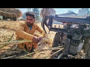 Traditional Organic Sugar Making Process | How to Make Jaggery Powder Organically