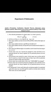 5.9K views · 17 reactions | Grade XII Mathematics important question from each chapter: #class12maths. #examprep #keeppracticing #NEBBoardExam Here is the link for the questions: https://www.facebook.com/share/p/19FY8M45mY/ | Physics for +2 level | Facebook